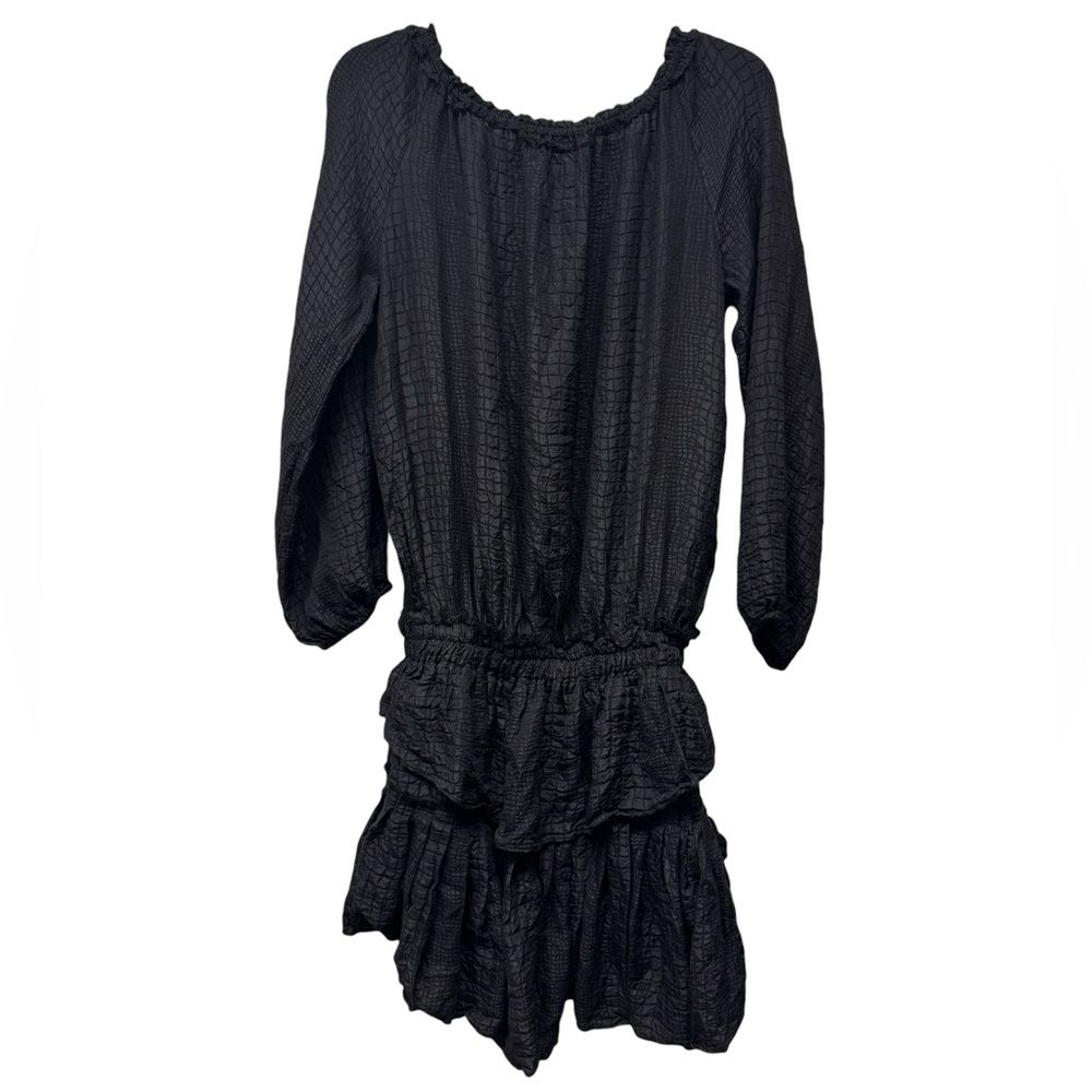 LoveShackFancy Textured Black minidress - Picture 6 of 8